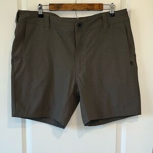 Born Primitive Shorts Mens 38 Grey Performance Athletic Golf Outdoor